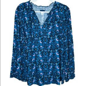 COPY - BASIC EDITIONS. women’s tunic blouse size XXL.